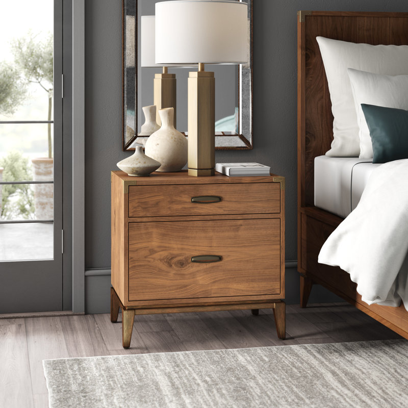 AllModern Ada Manufactured Wood Nightstand & Reviews - Wayfair Canada